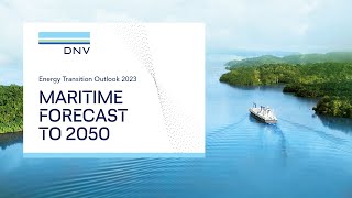 LAUNCH EVENT Latest edition of DNVs Maritime Forecast to 2050 report [upl. by Marj]