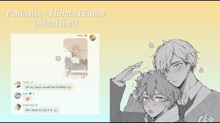 Hinata Lyric Prank  AtsuHina  Ft Hinata Harem  Fantasize  Ariana Grande [upl. by Siradal758]