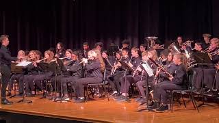 Ridgeview Charter Middle School Winter Band Concert 12142021 [upl. by Haimarej83]