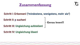 Mindestens Mindestens Mindestens Abituraufgabe Bernoulli [upl. by Romeyn]