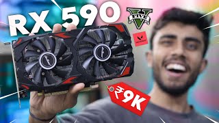 Cheapest 8GB Graphic Card For Extreme 1080P Gaming 🤩 AMD RX 590 GPU⚡️ Normal PC into Gaming PC [upl. by Gates42]