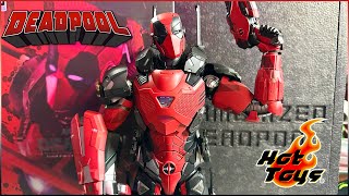 Hot Toys Armored Deadpool 16 Scale Figure Unboxing Special Edition [upl. by Brie]