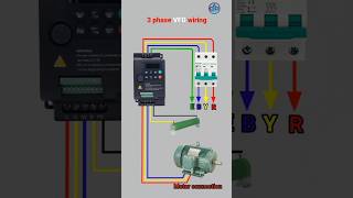 vfd motor control wiring shorts electric [upl. by Frodina]