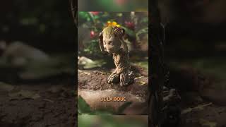 Groot contre loiseau coloré  boue feuilles et rires  viral shorts trending [upl. by Radley]