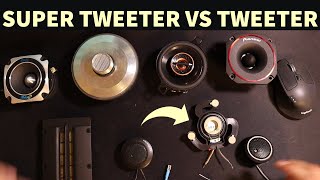 Super tweeter vs Tweeters Best tweeter test [upl. by Akinhoj1]