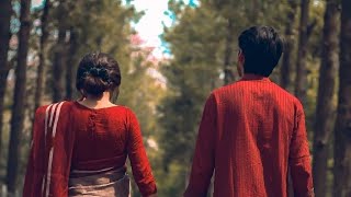 বর্ণে গন্ধে ছন্দে গীতিতেBorne Gondhe Chhonde Gitite WhatsApp Romantic Status [upl. by Heins452]