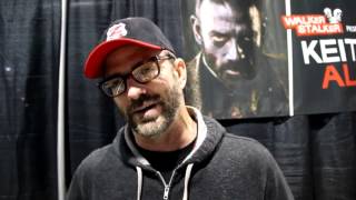 INTERVIEW Z Nations Keith Allan Talks Zombies at Walker Stalker Con Atlanta 2015 [upl. by Harland981]