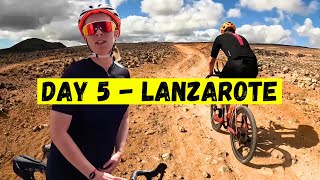 She SMOKED Them Lanzarote Gravel Cyclng [upl. by Jeanne]