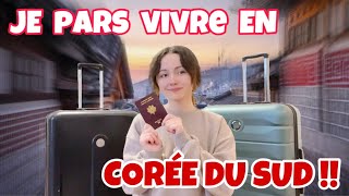 VLOG Je déménage à SEOUL   CORÉE DU SUD 🇰🇷 [upl. by Acirehs]