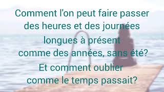 Mireille Mathieu  Apprendsmoi ParolesLyrics [upl. by Meesak]