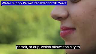 20Year Consumptive Use Permit Extension [upl. by Frodin233]