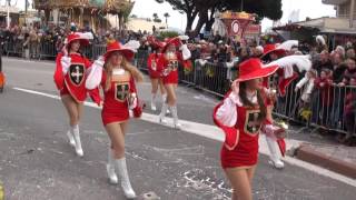 Cavalaire sur mer corso fleuri parade du 12 février 2017 17mnla parade [upl. by Pyne]