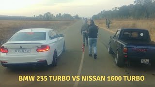 Nissan 4AGE Turbo bakkie Aka Y NOT vs BMW 235 Turbo [upl. by Pang807]