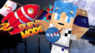 SOY DE LA NASA 28  SURVIMODS  Minecraft Serie de Mods [upl. by Lamahj494]