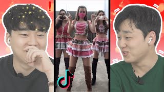 Reação de Coreanos a Festa Junina no TikTok pela primeira vez [upl. by Ainekahs]