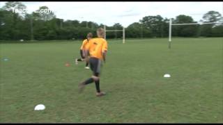 Full Side on Tackle  basic rugby skills [upl. by Farrica]