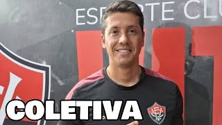 🚨 VEJA O QUE FALOU THIAGO CARPINI APOS CRICIÚMA 0 X 1 VITÓRIA [upl. by Ahsonek147]