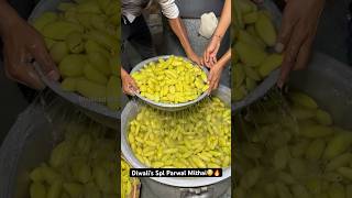 Diwali’s Spl Parwal Mithai😳🔥 Indian Street Food [upl. by Esilehc]