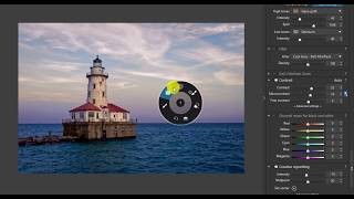 Editing with DxO Photloab  Lighthouse at Navy Pier [upl. by Ttayw283]