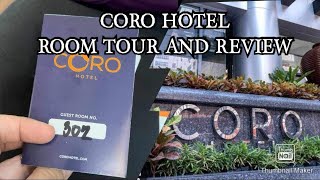 CORO HOTEL MAKATI ROOM TOUR AND REVIEW [upl. by Isiahi]