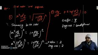 Lecture 2 differential quation [upl. by Kenay]