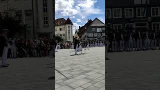 Der Fahnenmarsch beim Schützenfest 2024 in Geseke [upl. by Xavier]