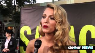 Blake Lively Interview at Savages Premiere [upl. by Maleki205]