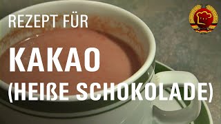 Schnell amp einfach Kakao kochen wie früher  alte Rezepte aus dem Osten 036 [upl. by Htebsil]