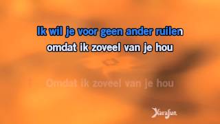 Karaoke Omdat ik zoveel van je hou  De Jantjes [upl. by Aalst505]