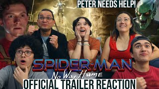 SPIDERMAN NO WAY HOME OFFICIAL TRAILER REACTION  Trailer 2  MaJeliv Reacts  Peter needs help [upl. by Attelrac]