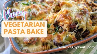 Vegetarian pasta bake recipe  Easy vegetarian pasta recipe  Vegetable pasta bake recipe [upl. by Namar852]