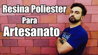 Resina Poliester Para Artesanato RedeleaseResponde [upl. by Kirt]