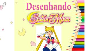 Desenhando a Sailor MoonDrawing Sailor Moon speeddrawing sailormoon [upl. by Warrick]