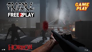 Frigore ★ Gameplay Part 2  Tunnel ★ PC Steam  Free to Play  zombie horror game 2022 [upl. by Lenore842]