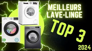 Top 3 des meilleurs lavelinge en 2024 [upl. by Husein]