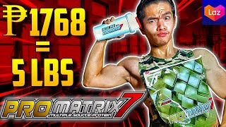 Pinakamurang Protein Powder Mix with SHAKER Promatrix 7 Full Review 2020  Promatrix 7 Unboxing [upl. by Kina]