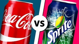 COCACOLA vs SPRITE [upl. by Cedar]