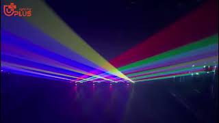 6 Eyes RGB 3in1 Full Color Moving Head LED Laser Bar Light [upl. by Hance848]