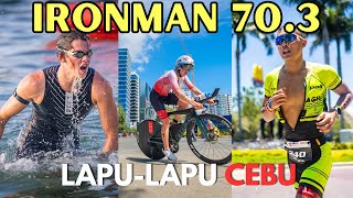 2024 IRONMAN 703 LapuLapu Cebu  Triathlon Race Highlights [upl. by Anairam]