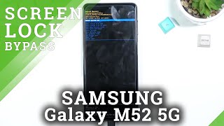 How to Hard Reset SAMSUNG Galaxy M52 5G  Bypass Screen Lock  Factory Reset by Recovery Mode [upl. by Ferguson]