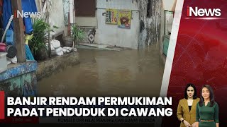 Banjir Rendam Permukiman Padat Penduduk di Cawang  iNews Today 2911 [upl. by Holey]