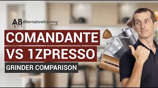 Comandante C40 Mk4 vs 1Zpresso JMax vs 1Zpresso KPlus Coffee Hand Grinder Comparison [upl. by Guthrie]