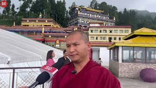 The Rinchen Terzod Chenmo empowerment at Rumtek Monastery [upl. by Bonucci]