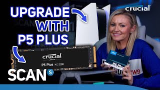 How to upgrade your PS5 with a Crucial P5 Plus SSD with heat sink [upl. by Akimat]