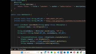 THE BOOK SEARCH APPLICATIONJAVAECLIPSEGOOGLE BOOKS API TO SEARCH BOOKS WITH BOOK NAMESampAUTHOR [upl. by Enilrem]