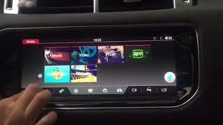 How to upgrade Range Rover entertainment Incontrol touch to incontrol pro upgrade [upl. by Berga693]