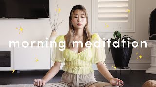 5 Minute Guided Morning Meditation for Positive Energy ☀️ [upl. by Aivart]