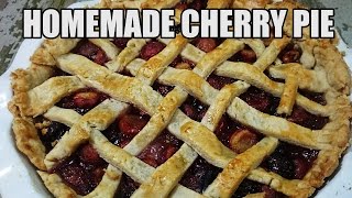 Homemade Cherry Pie Recipe  Episode 229 [upl. by Xuerd]