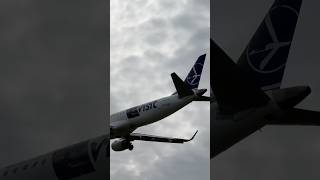 Visit North Moravia Livery LOT Polish Airlines Copenhagen  Warsaw Embraer E195LR [upl. by Dimitri]