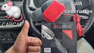 CARCAT Ultrasound Rat Repellent for Automobiles  4th Gen car rat repellent vitarabrezza brezza [upl. by Zahc]